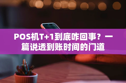 POS机T+1到底咋回事？一篇说透到账时间的门道