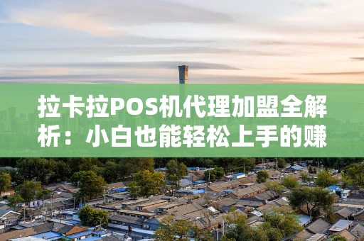 拉卡拉POS机代理加盟全解析：小白也能轻松上手的赚钱机会