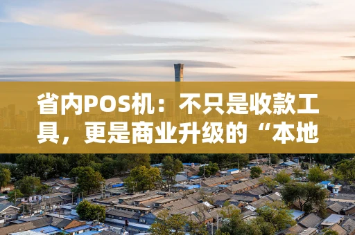 省内POS机：不只是收款工具，更是商业升级的“本地合伙人”