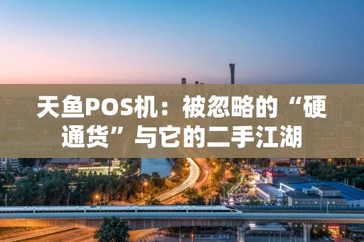天鱼POS机：被忽略的“硬通货”与它的二手江湖