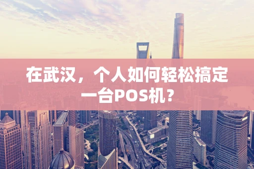 在武汉,个人如何轻松搞定一台POS机? 在武汉,个人如何轻松搞定一台POS机?