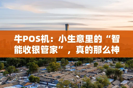 牛POS机:小生意里的“智能收银管家”,真的那么神吗? 牛POS机:小生意里的“智能收银管家”,真的那么神吗?