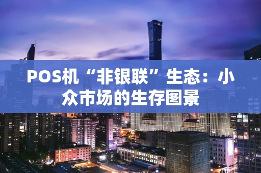 POS机“非银联”生态:小众市场的生存图景 POS机“非银联”生态:小众市场的生存图景