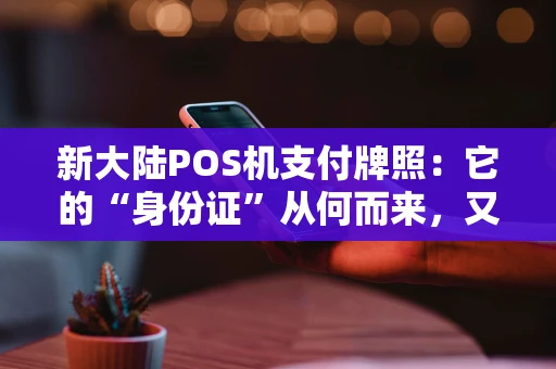 新大陆POS机支付牌照：它的“身份证”从何而来，又有多重要？