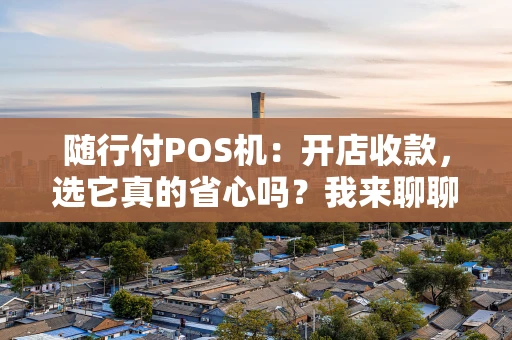 随行付POS机：开店收款，选它真的省心吗？我来聊聊真实体验