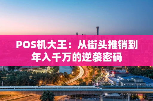 POS机大王：从街头推销到年入千万的逆袭密码