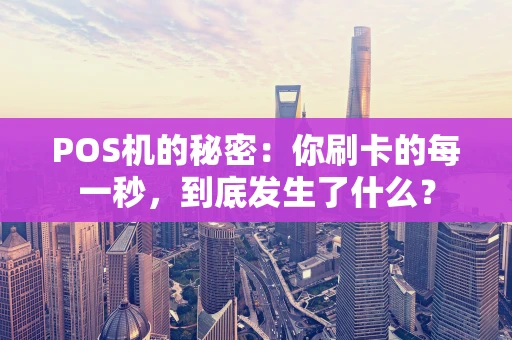 POS机的秘密:你刷卡的每一秒,到底发生了什么? POS机的秘密:你刷卡的每一秒,到底发生了什么?