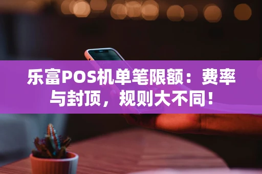 乐富POS机单笔限额：费率与封顶，规则大不同！