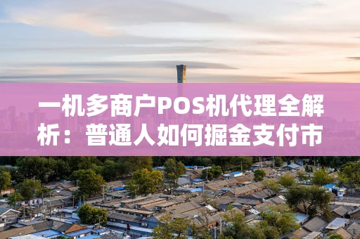 一机多商户POS机代理全解析：普通人如何掘金支付市场？