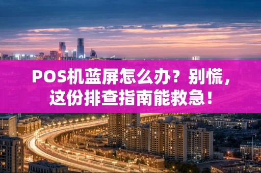 POS机蓝屏怎么办？别慌，这份排查指南能救急！