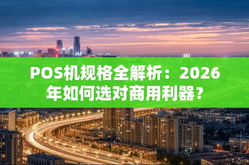 POS机规格全解析：2026年如何选对商用利器？