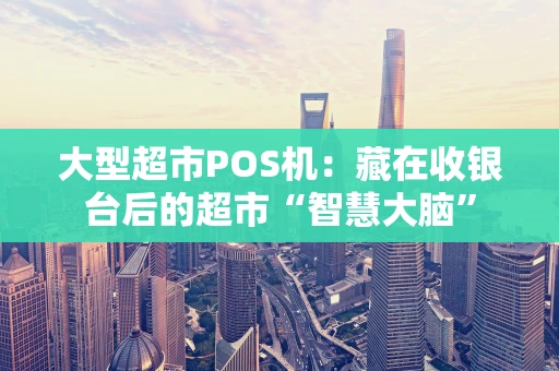 大型超市POS机：藏在收银台后的超市“智慧大脑”