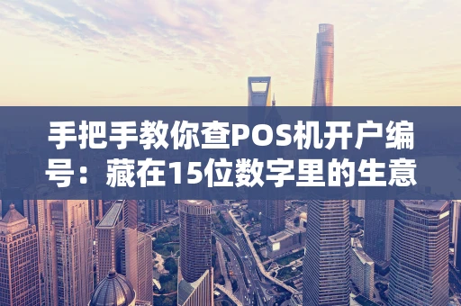 手把手教你查POS机开户编号：藏在15位数字里的生意密码