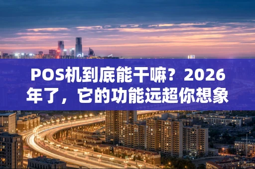 POS机到底能干嘛？2026年了，它的功能远超你想象
