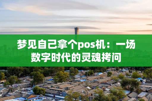 梦见自己拿个pos机：一场数字时代的灵魂拷问