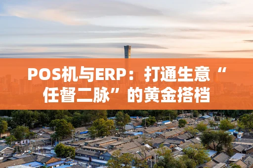POS机与ERP：打通生意“任督二脉”的黄金搭档