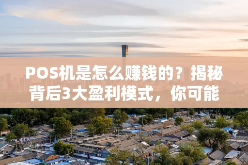 POS机是怎么赚钱的？揭秘背后3大盈利模式，你可能想不到！