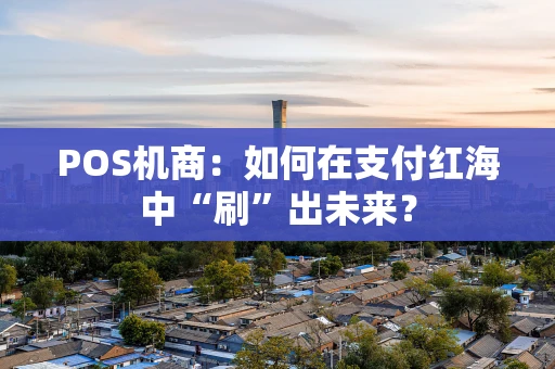POS机商：如何在支付红海中“刷”出未来？