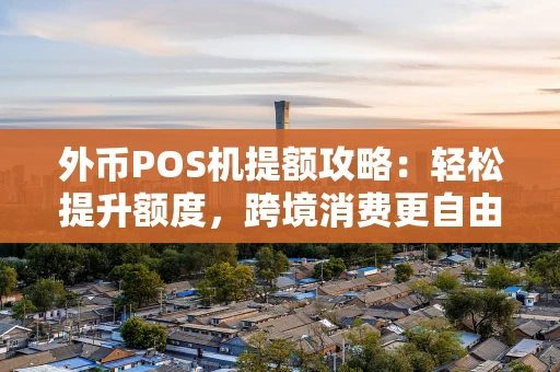 外币POS机提额攻略：轻松提升额度，跨境消费更自由