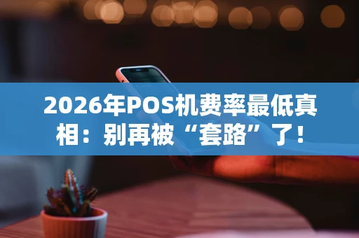 2026年POS机费率最低真相：别再被“套路”了！