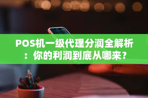 POS机一级代理分润全解析：你的利润到底从哪来？