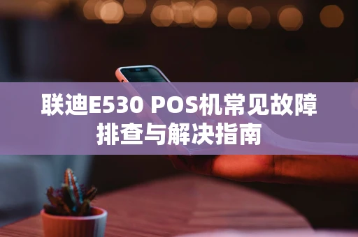 联迪E530 POS机常见故障排查与解决指南