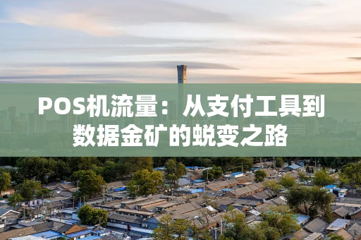 POS机流量：从支付工具到数据金矿的蜕变之路