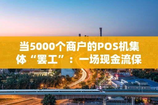 当5000个商户的POS机集体“罢工”：一场现金流保卫战的幕后真相