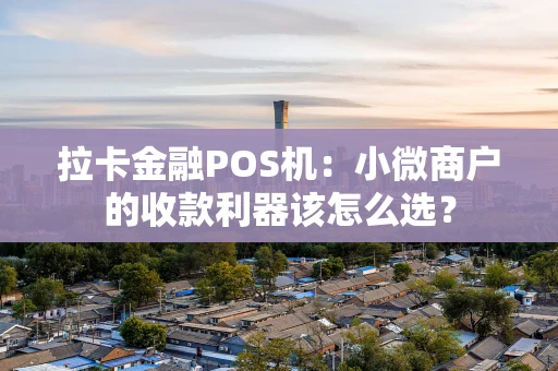 拉卡金融POS机：小微商户的收款利器该怎么选？