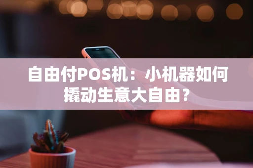 自由付POS机：小机器如何撬动生意大自由？