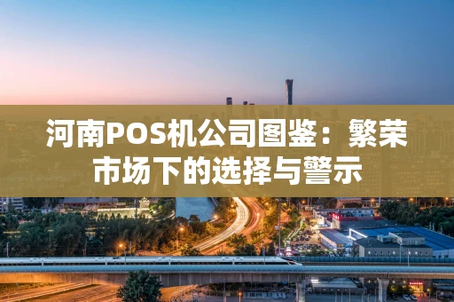 河南POS机公司图鉴：繁荣市场下的选择与警示
