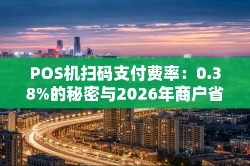 POS机扫码支付费率：0.38%的秘密与2026年商户省钱指南