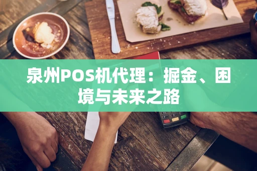 泉州POS机代理：掘金、困境与未来之路