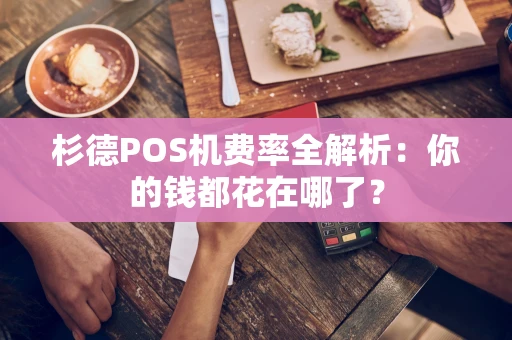 杉德POS机费率全解析：你的钱都花在哪了？