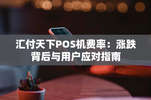 汇付天下POS机费率：涨跌背后与用户应对指南