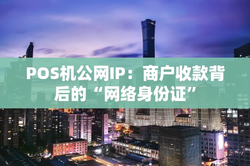 POS机公网IP：商户收款背后的“网络身份证”