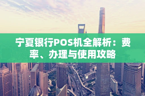 宁夏银行POS机全解析：费率、办理与使用攻略