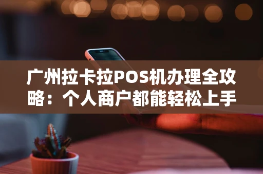 广州拉卡拉POS机办理全攻略：个人商户都能轻松上手