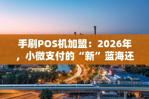 手刷POS机加盟：2026年，小微支付的“新”蓝海还是“老”红海？