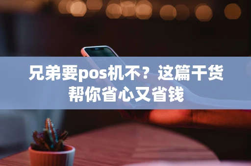 兄弟要pos机不？这篇干货帮你省心又省钱