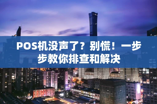 POS机没声了？别慌！一步步教你排查和解决