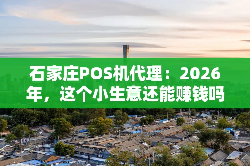 石家庄POS机代理：2026年，这个小生意还能赚钱吗？