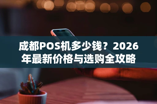 成都POS机多少钱？2026年最新价格与选购全攻略