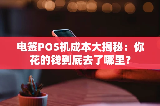 电签POS机成本大揭秘：你花的钱到底去了哪里？