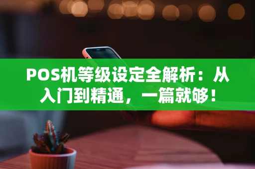 POS机等级设定全解析：从入门到精通，一篇就够！
