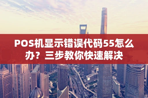POS机显示错误代码55怎么办？三步教你快速解决