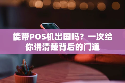 能带POS机出国吗？一次给你讲清楚背后的门道