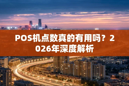 POS机点数真的有用吗？2026年深度解析