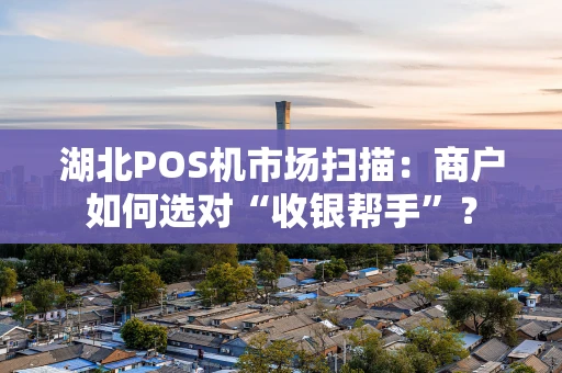 湖北POS机市场扫描：商户如何选对“收银帮手”？