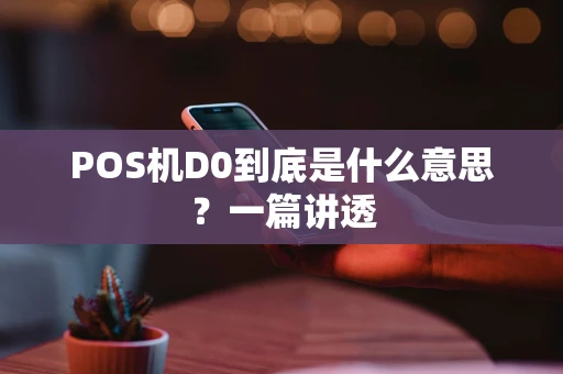 POS机D0到底是什么意思？一篇讲透